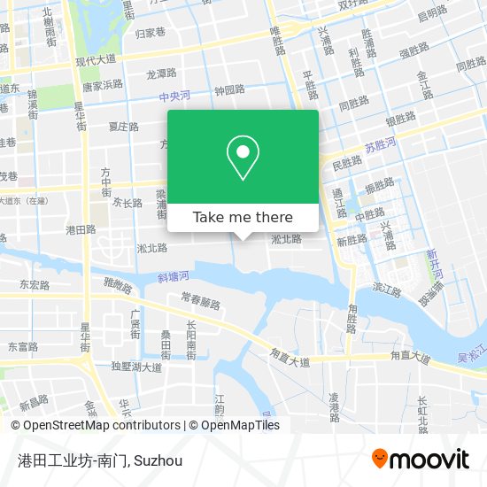 港田工业坊-南门 map