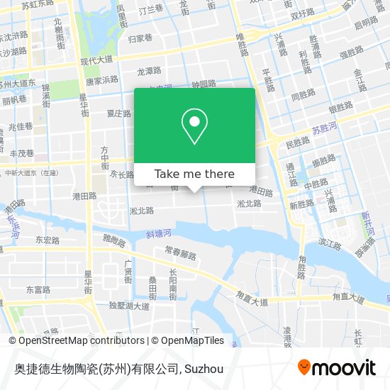 奥捷德生物陶瓷(苏州)有限公司 map