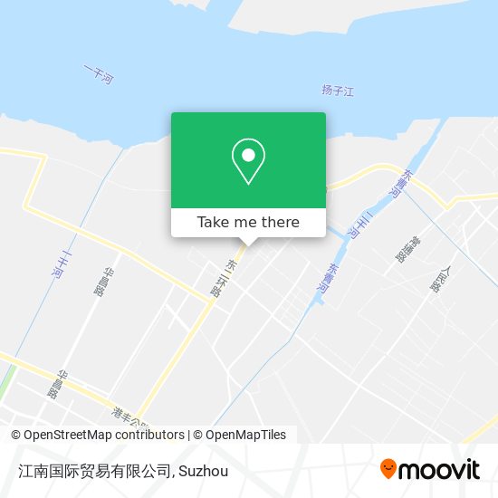 江南国际贸易有限公司 map