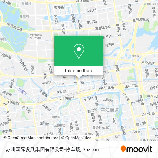 苏州国际发展集团有限公司-停车场 map