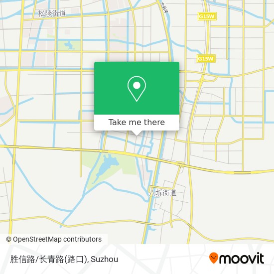 胜信路/长青路(路口) map
