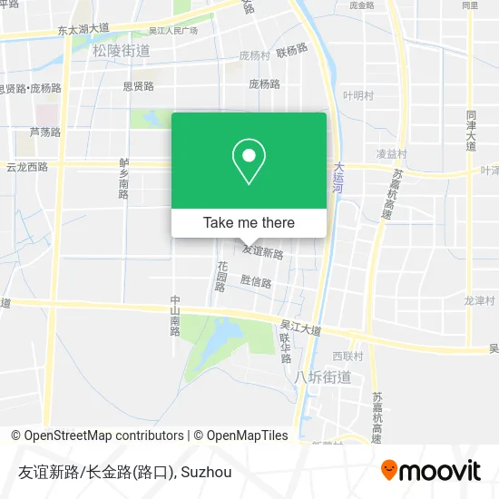 友谊新路/长金路(路口) map