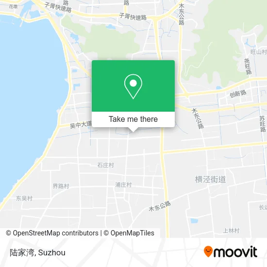 陆家湾 map