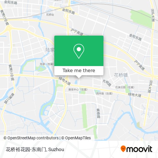花桥裕花园-东南门 map