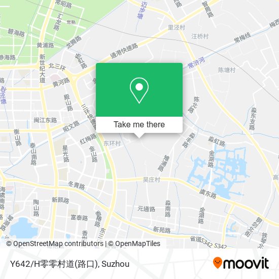 Y642/H零零村道(路口) map
