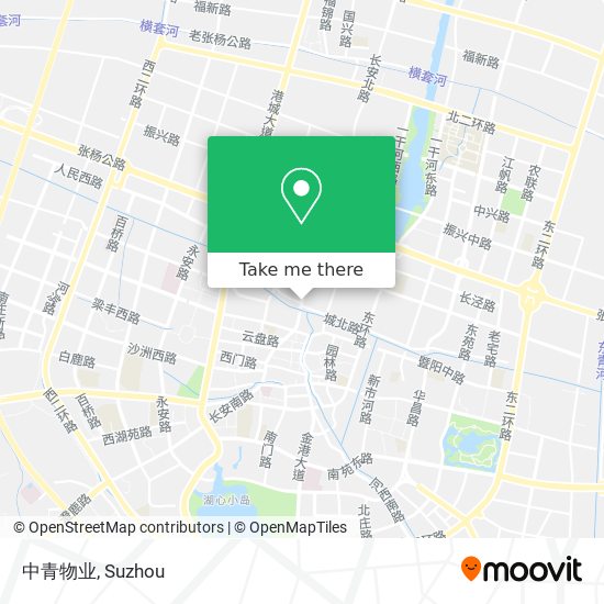 中青物业 map
