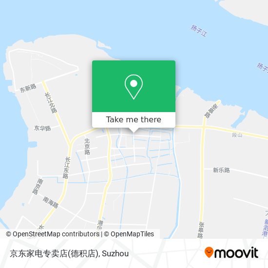 京东家电专卖店(德积店) map