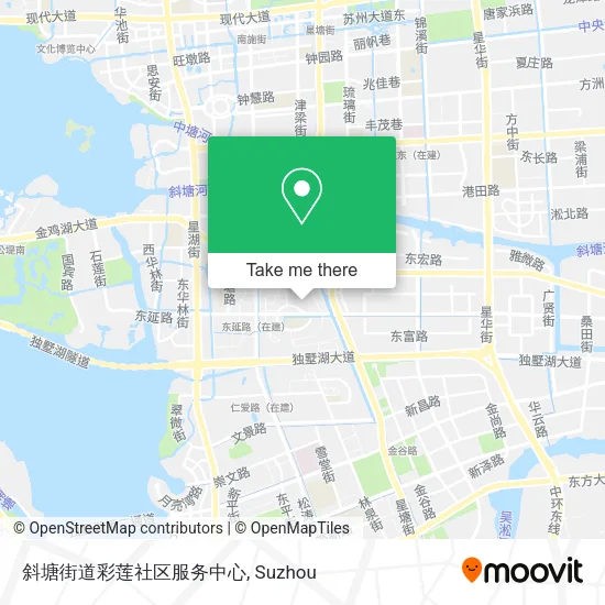 斜塘街道彩莲社区服务中心 map