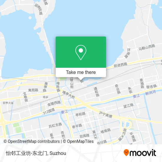 怡邻工业坊-东北门 map
