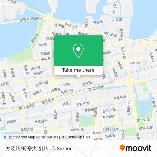 方泾路/葑亭大道(路口) map