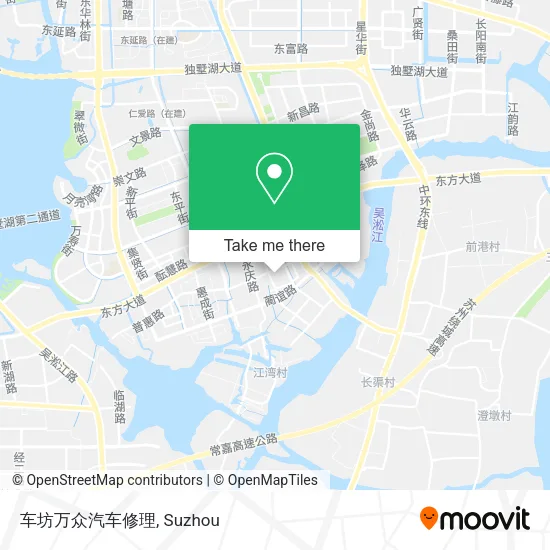 车坊万众汽车修理 map