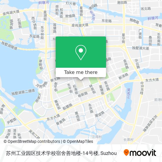 苏州工业园区技术学校宿舍善地楼-14号楼 map
