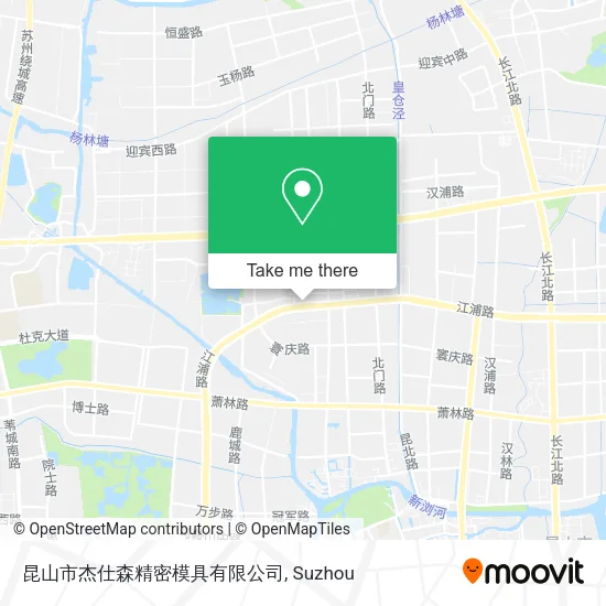 昆山市杰仕森精密模具有限公司 map