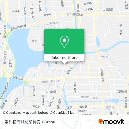 常熟招商城总部特卖 map