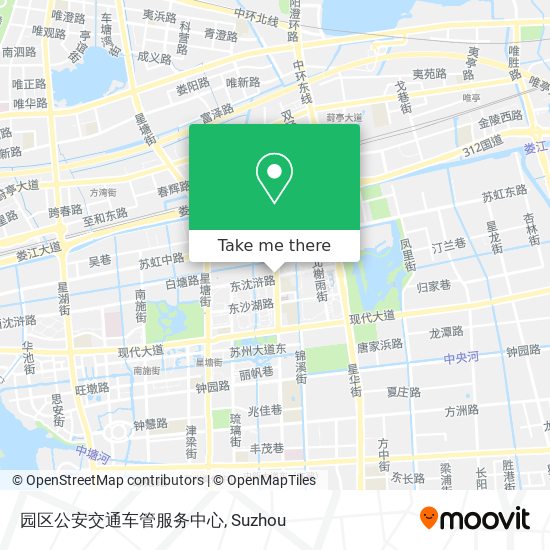 园区公安交通车管服务中心 map