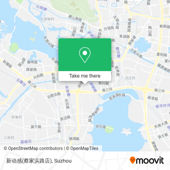 新动感(蔡家浜路店) map