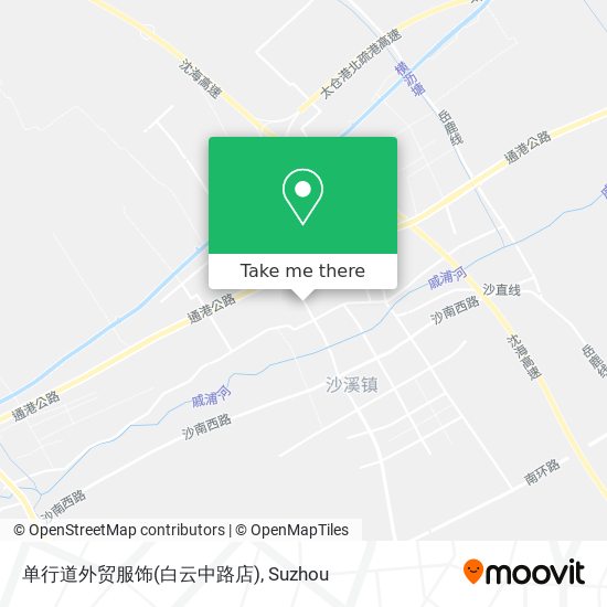 单行道外贸服饰(白云中路店) map