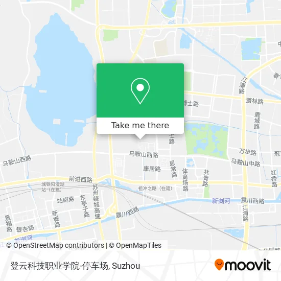 登云科技职业学院-停车场 map