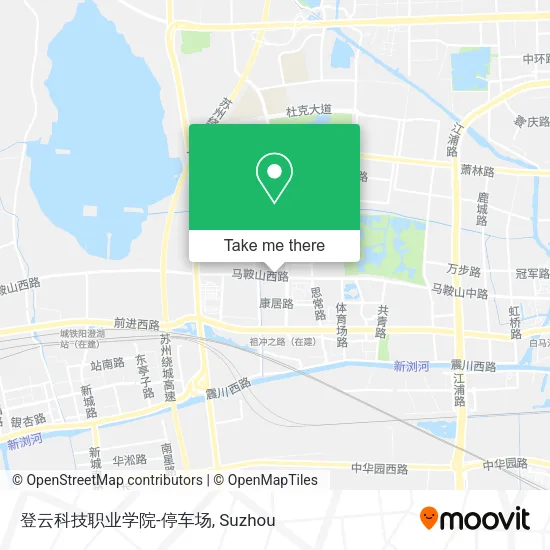 登云科技职业学院-停车场 map