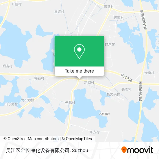 吴江区金长净化设备有限公司 map