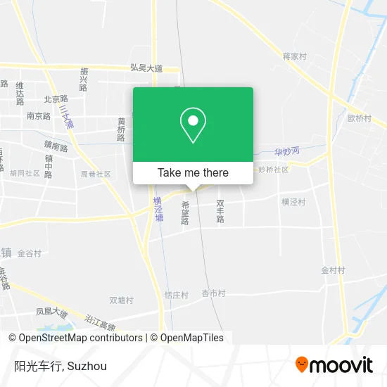 阳光车行 map