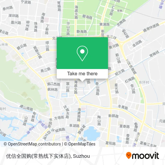 优信全国购(常熟线下实体店) map