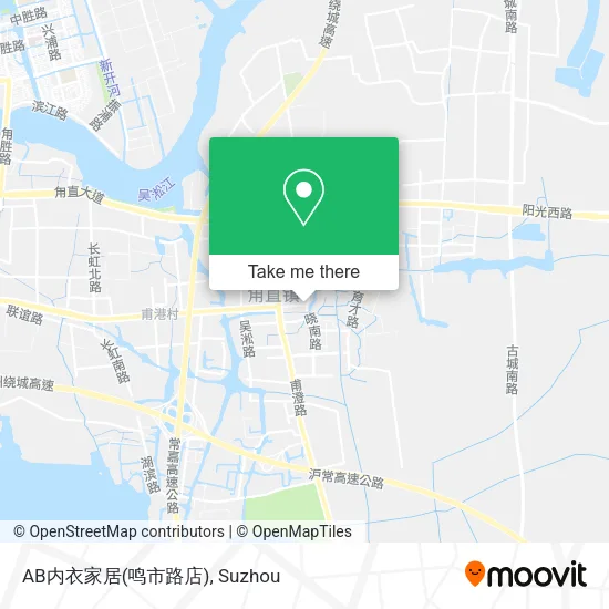 AB内衣家居(鸣市路店) map
