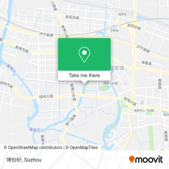 博怡轩 map