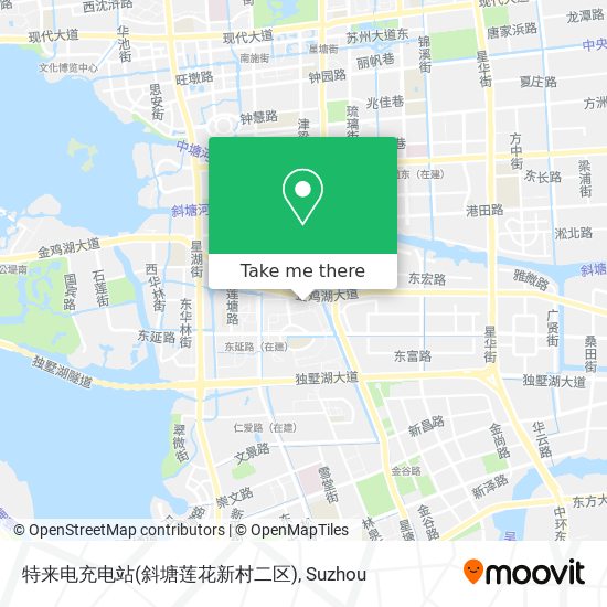 特来电充电站(斜塘莲花新村二区) map