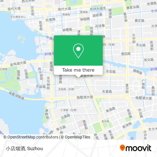 小店烟酒 map