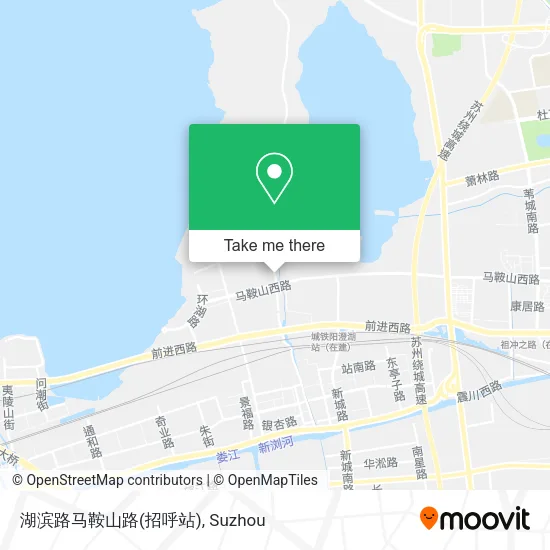 湖滨路马鞍山路(招呼站) map