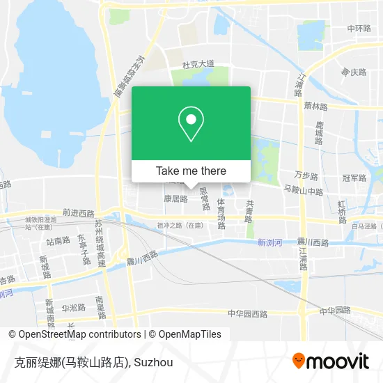 克丽缇娜(马鞍山路店) map