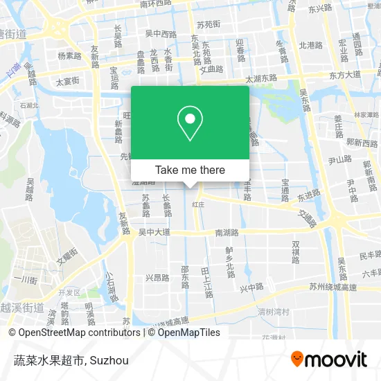 蔬菜水果超市 map