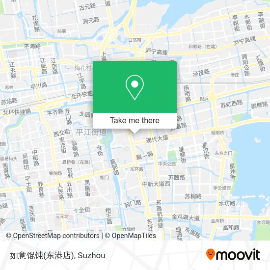如意馄饨(东港店) map