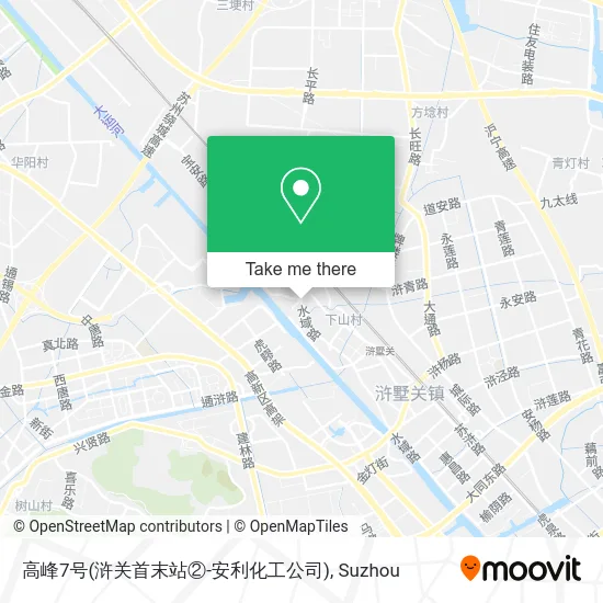 高峰7号(浒关首末站②-安利化工公司) map