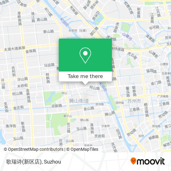 歌瑞诗(新区店) map