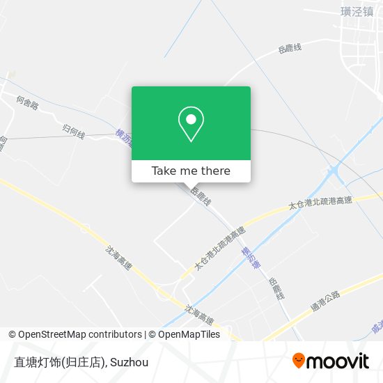 直塘灯饰(归庄店) map