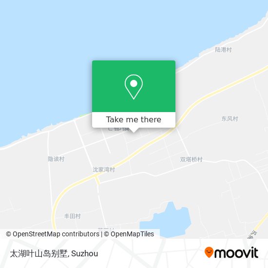 太湖叶山岛别墅 map