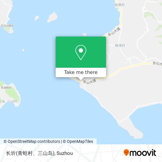 长圻(青蛙村、三山岛) map