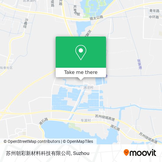 苏州朝彩新材料科技有限公司 map