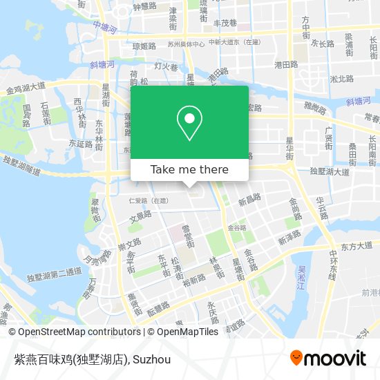 紫燕百味鸡(独墅湖店) map