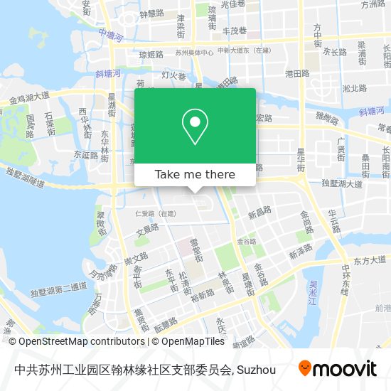 中共苏州工业园区翰林缘社区支部委员会 map