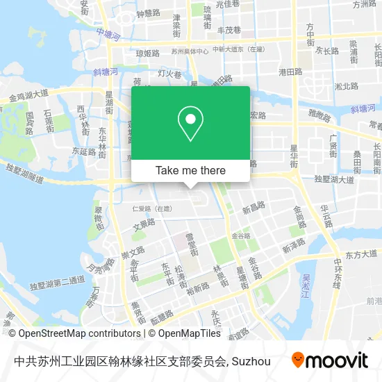 中共苏州工业园区翰林缘社区支部委员会 map