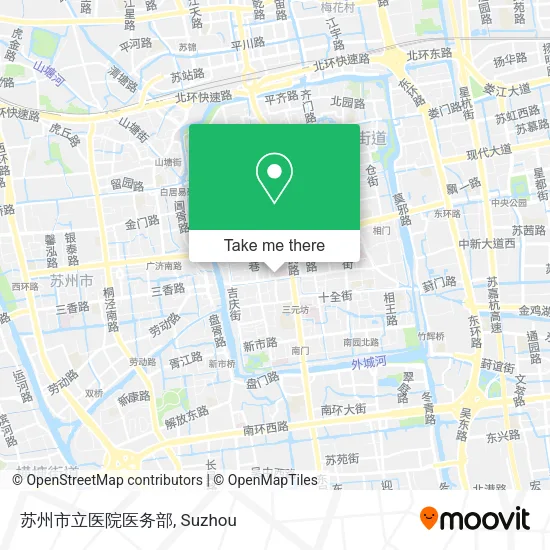 苏州市立医院医务部 map