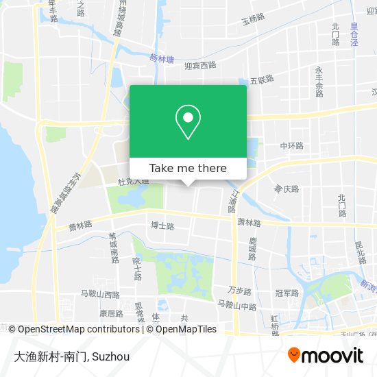 大渔新村-南门 map