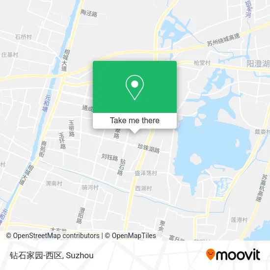 钻石家园-西区 map