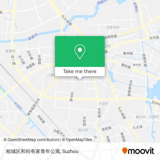 相城区和街有家青年公寓 map