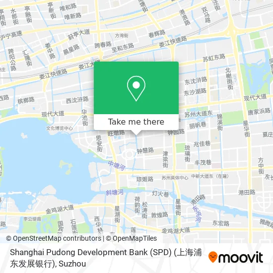 Shanghai Pudong Development Bank (SPD) (上海浦东发展银行) map