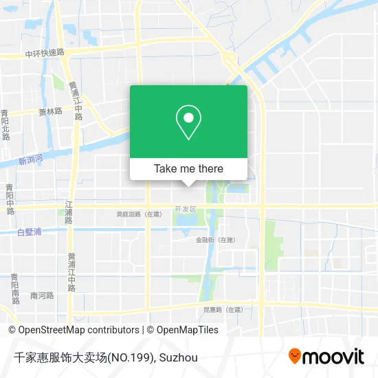 千家惠服饰大卖场(NO.199) map