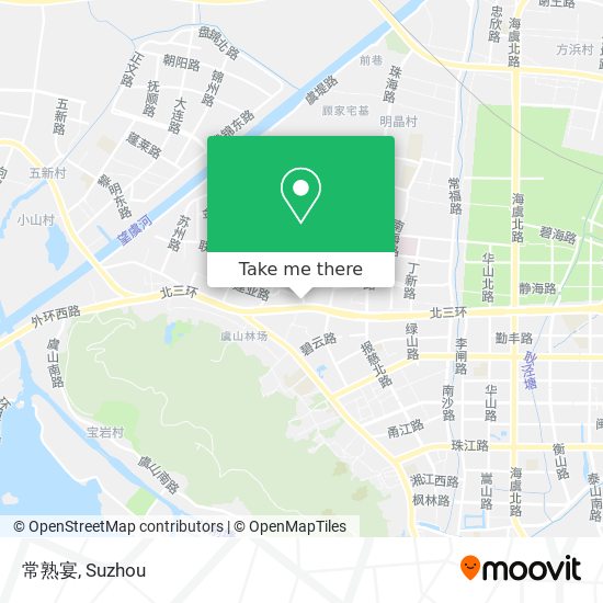 常熟宴 map